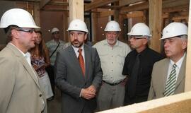 Kultūros ministras apžiūrėjo Dramos teatrą