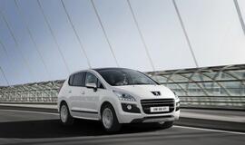 "Peugeot 3008 HYbrid4" - pirmasis pasaulyje dyzelinis "hibridas"