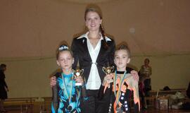 Klaipėdietės gimnastės sužibėjo turnyre Kijeve
