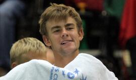 Lietuvos tenisininkas Laurynas Grigelis ITF turnyre Italijoje iškopė į aštuntfinalį