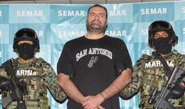 Meksika: už grotų atsidūrė dar vienas narkotikų baronas