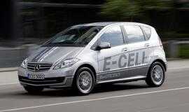 Naujasis "Mercedes-Benz" elektromobilis "A-Class E-Cell"