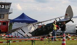 Per aviacijos šou Vokietijoje lėktuvas rėžėsi į žmonių minią