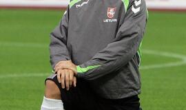 Lietuvos ir Škotijos futbolo rinktinės ruošiasi tarpusavio kovai