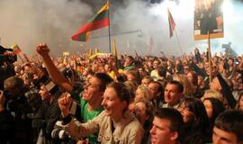 Lietuva pasitiko savo didvyrius - bronzą iškovojusią rinktinę