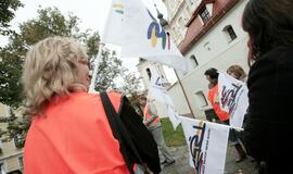 Vilniuje - protesto prieš skurdą akcijos