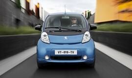 "Peugeot" pristato elektra varomą "iOn" modelį