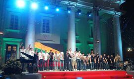 Lietuva pasitiko savo didvyrius - bronzą iškovojusią rinktinę