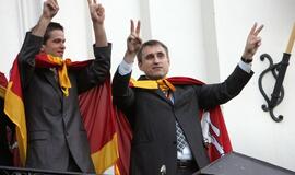 Kaunas pasveikino "bronzinius čempionus"