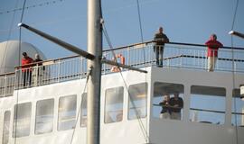 Į Klaipėdą atplaukė paskutinis kruizinis laivas šiais metais