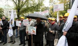 Vidaus reikalų sistemos darbuotojų mitingas Vilniuje