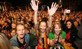 Lietuva pasitiko savo didvyrius - bronzą iškovojusią rinktinę