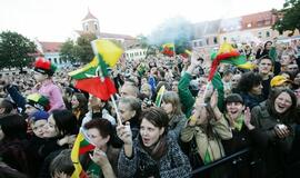 Kaunas pasveikino "bronzinius čempionus"