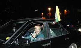 Lietuvos krepšininkai išvedė klaipėdiečius į gatves