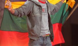 Lietuva pasitiko savo didvyrius - bronzą iškovojusią rinktinę