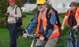 Klaipėdos medikai surengė dviračių žygį per miestą