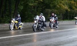 Baikeriai išriedėjo palydėti vasaros