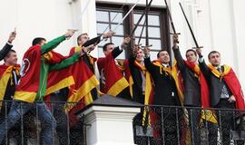 Kaunas pasveikino "bronzinius čempionus"