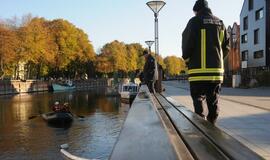 Danės upėje pastebėti neaiškūs teršalai