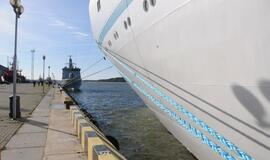 Į Klaipėdą atplaukė paskutinis kruizinis laivas šiais metais