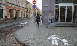 Klaipėdos senamiestyje - nauja dviračių važiavimo tvarka