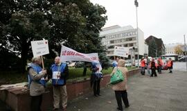 Vilniuje - protesto prieš skurdą akcijos