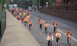 Klaipėdos medikai surengė dviračių žygį per miestą