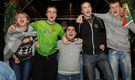 Lietuvos krepšininkai išvedė klaipėdiečius į gatves