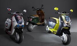 "Mini" pristato elektra varomą motorolerį