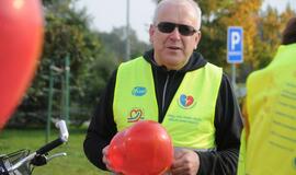 Klaipėdos medikai surengė dviračių žygį per miestą