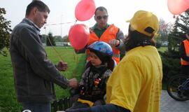 Klaipėdos medikai surengė dviračių žygį per miestą