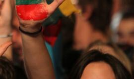 Lietuva pasitiko savo didvyrius - bronzą iškovojusią rinktinę