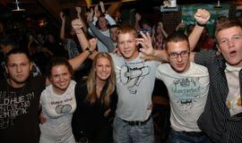 Lietuvos krepšininkai išvedė klaipėdiečius į gatves