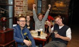 Lietuvos krepšininkai išvedė klaipėdiečius į gatves