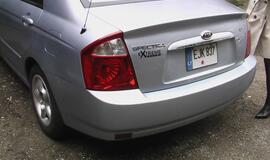 Supainiojusi pedalus klaipėdietė sudaužė automobilį