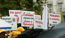 Vidaus reikalų sistemos darbuotojų mitingas Vilniuje