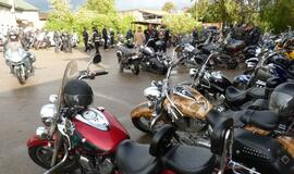 Baikeriai išriedėjo palydėti vasaros