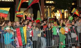 Lietuva pasitiko savo didvyrius - bronzą iškovojusią rinktinę