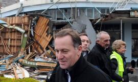 Naująją Zelandiją krečia stiprūs pakartotiniai smūgiai