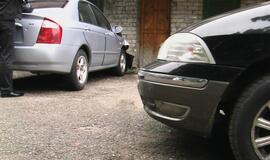 Supainiojusi pedalus klaipėdietė sudaužė automobilį