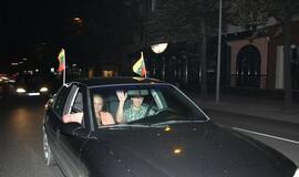 Lietuvos krepšininkai išvedė klaipėdiečius į gatves