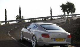 Kompanija "Bentley" atnaujino kupė "Continental GT"