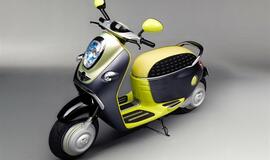 "Mini" pristato elektra varomą motorolerį