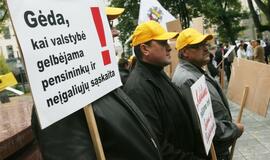 Vidaus reikalų sistemos darbuotojų mitingas Vilniuje