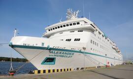 Į Klaipėdą atplaukė paskutinis kruizinis laivas šiais metais