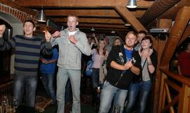 Lietuvos krepšininkai išvedė klaipėdiečius į gatves