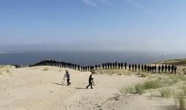 Pajūrio jaunimas dalyvavo švedės meno akcijoje