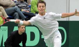 Ričardas Berankis nusileido slovėnui Gregai Žemliai