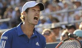 "US Open": britas Andy Murray pralaimėjo trečiajame rate