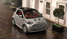 "Aston Martin Cygnet" bus kaip ir "Toyota iQ", tik triskart brangesnis